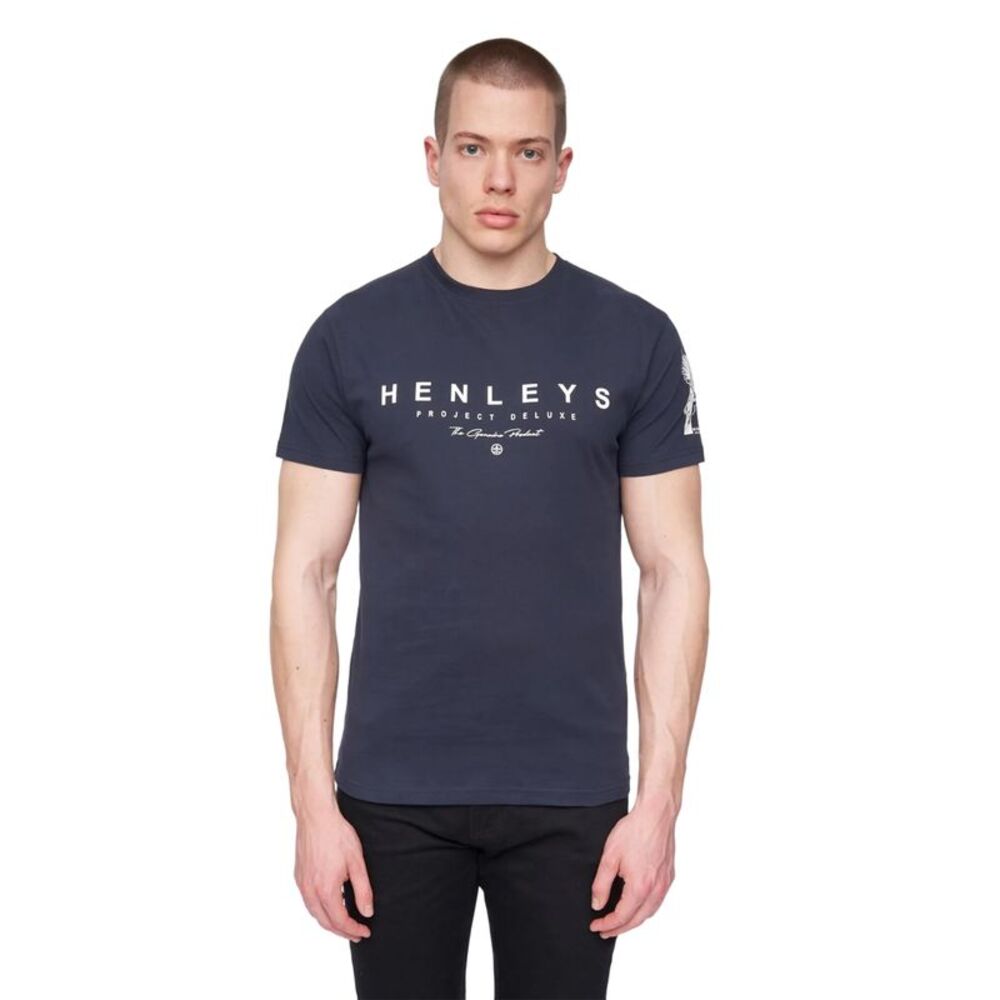 Henleys Mens Hentyme T-Shirt / Navy
